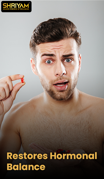 Restores hormonal balance