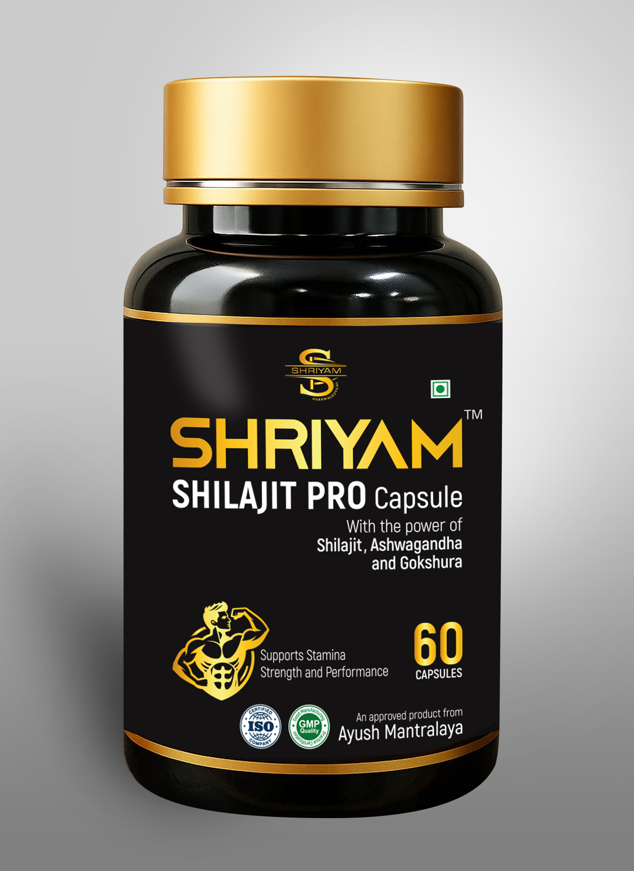 Shriyam Shilajit Pro Capsule (60 caps)